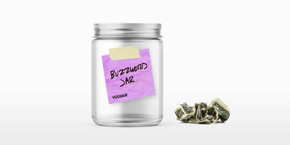 Business Buzzword Jar